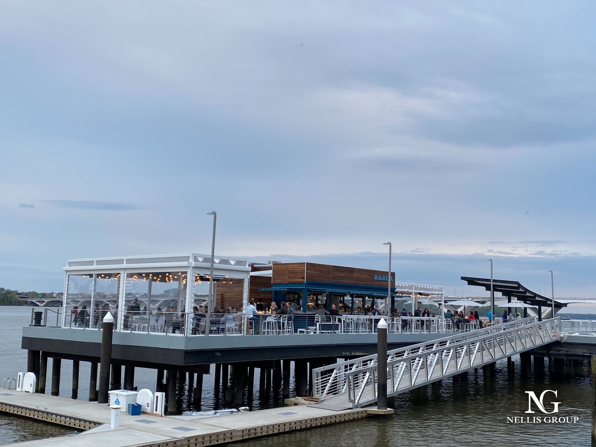 NEW RIVERFRONT DINING OPTION IN OLD TOWN ALEXANDRIA: BARCA PIER & WINE