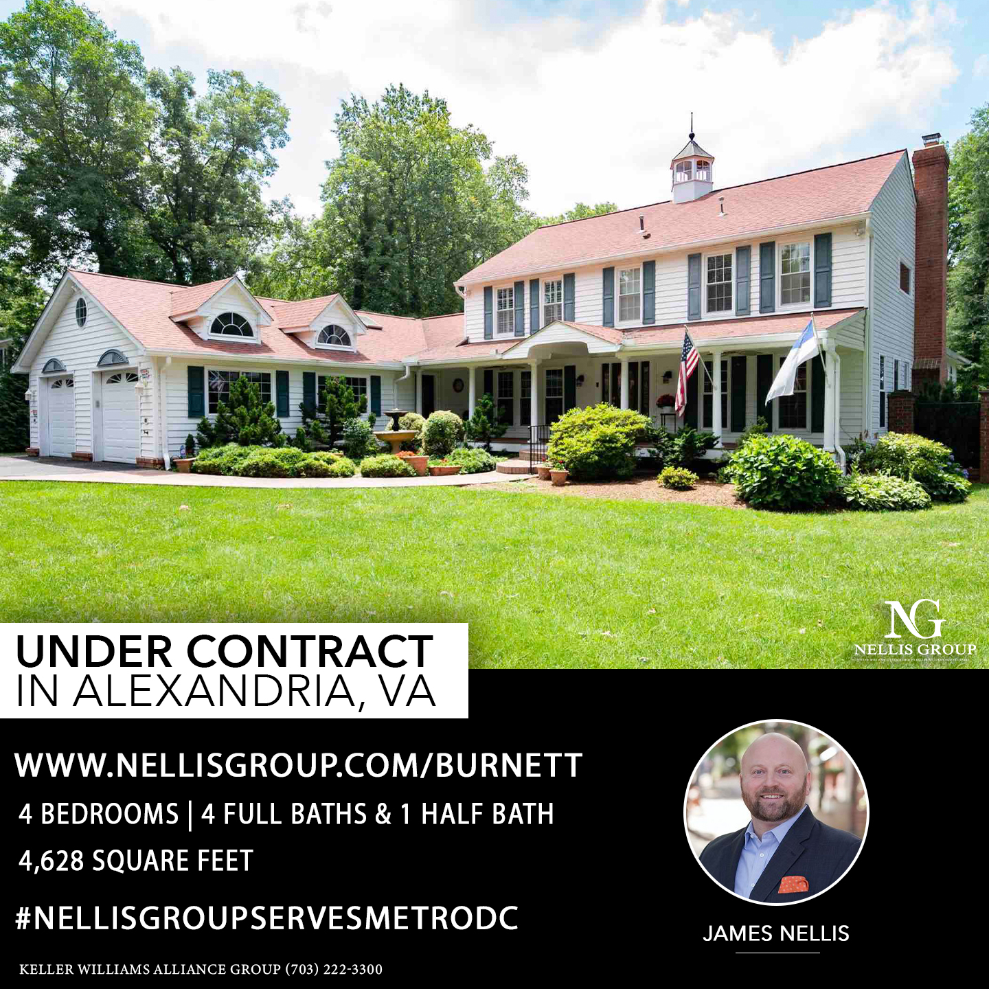 BREATHTAKING HOME IS NOW UNDER CONTRACT THANKS TO JAMES NELLIS The