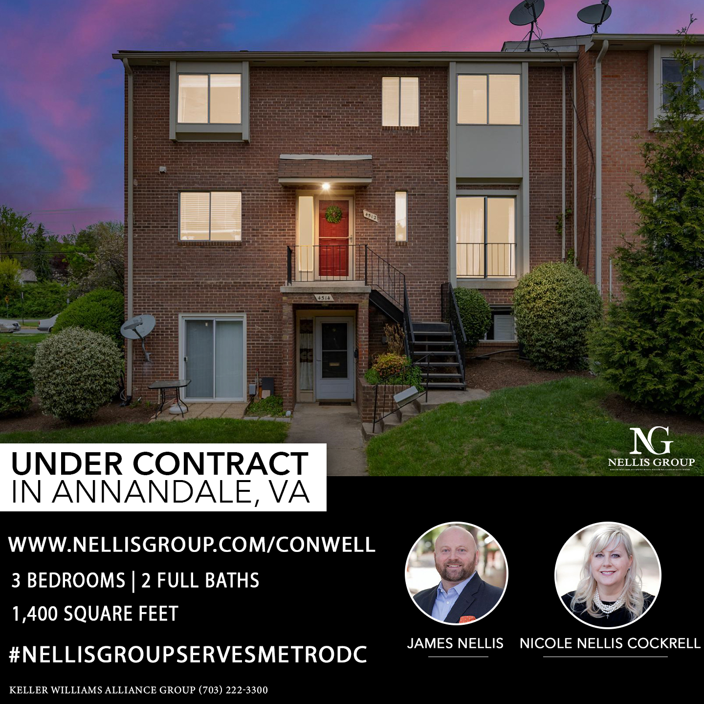 BEAUTIFUL HOME IS NOW UNDER CONTRACT THANKS TO JAMES NELLIS AND NICOLE