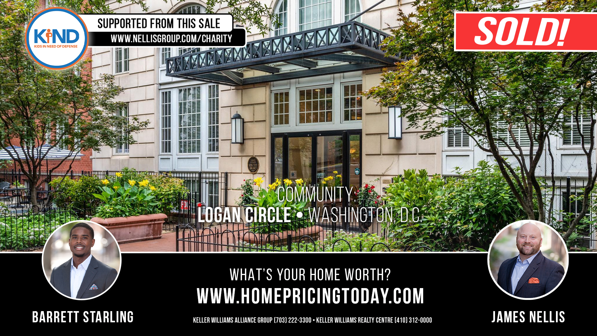 Stunning Condo in Washington, D.C. Sold! James Nellis and Barrett