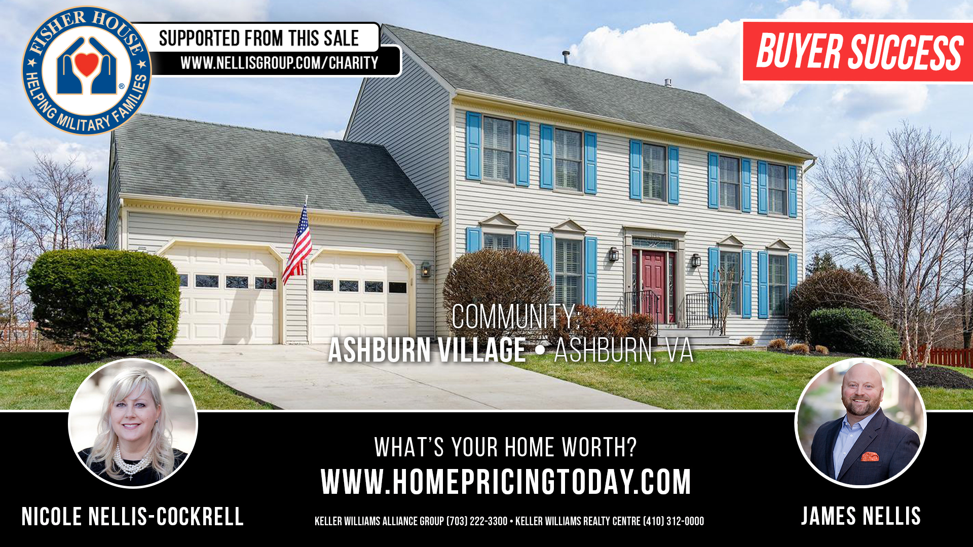 HOME SOLD AND A VALUABLE CHARITY SUPPORTED ALL THANKS TO